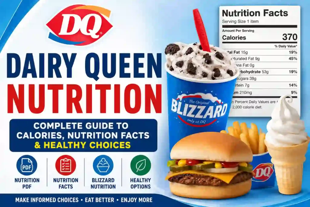 Dairy Queen Nutrition 