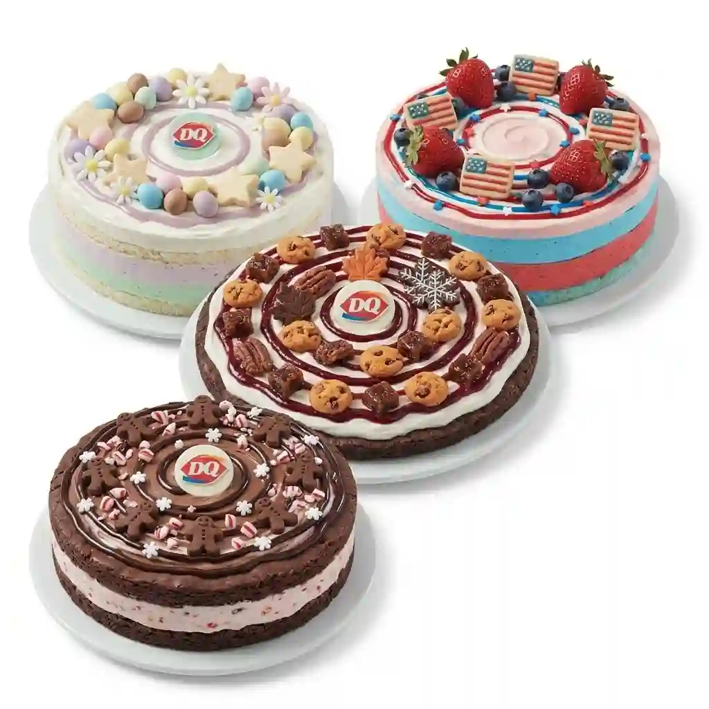 Seasonal Blizzard Cakes (Limited Time)