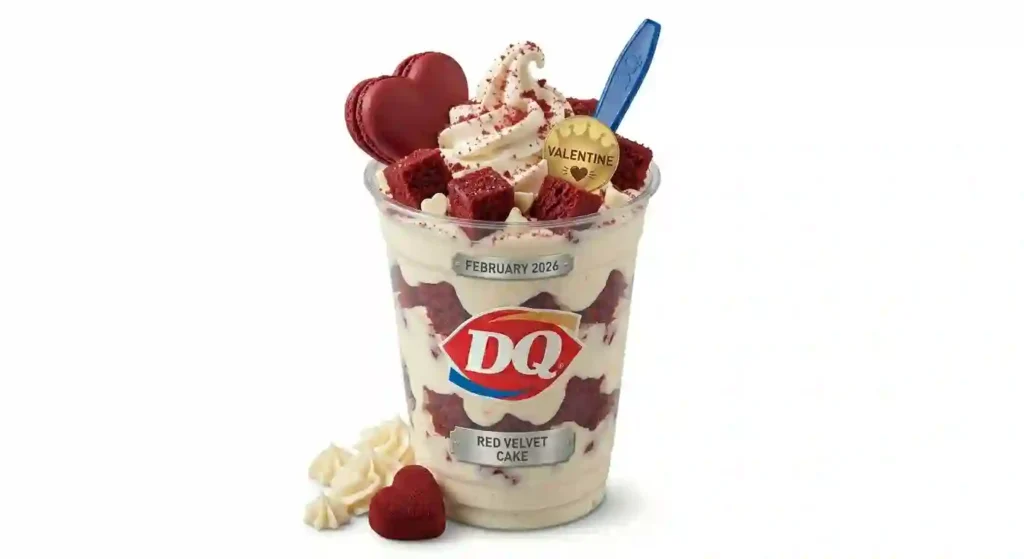 Red Velvet Cake Blizzard 