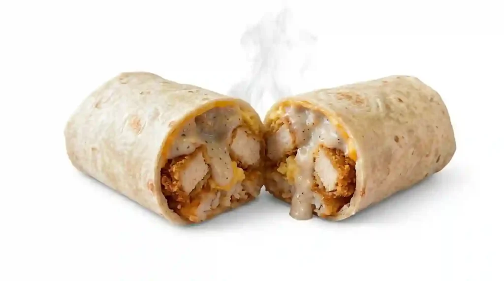 Chicken and Gravy Burrito