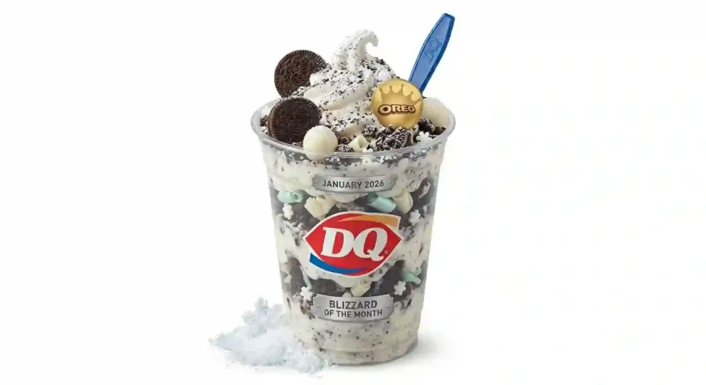 OREO Snowdrift Blizzard (January 2026 — Blizzard of the Month)