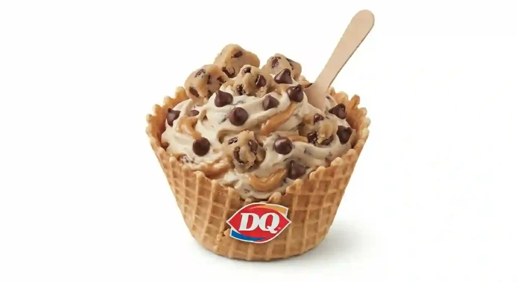 Chocolate Chip Cookie Dough Blizzard