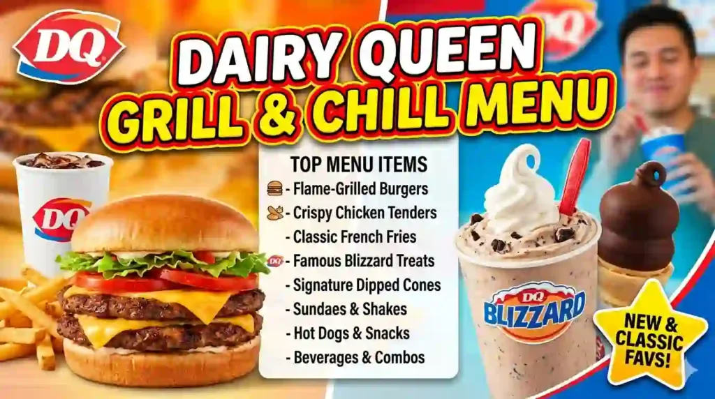 Dairy Queen Grill & Chill Menu