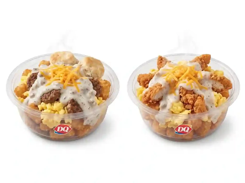 Biscuit Bowl with Sausage or Chicken