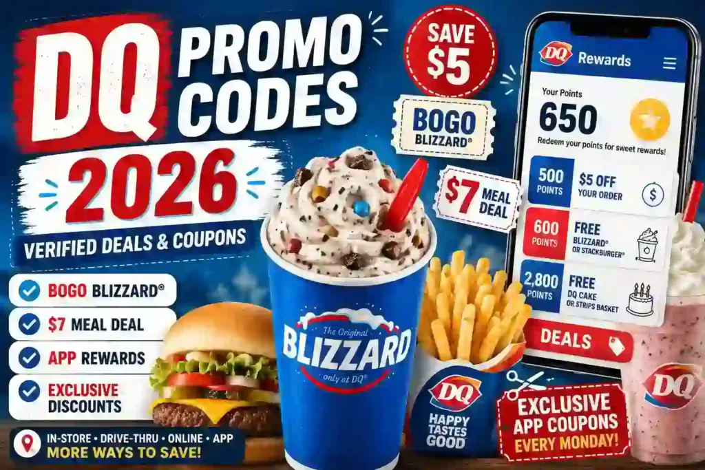 Promo Codes for Dairy Queen